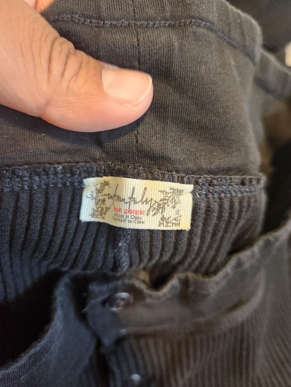 Intimately Free People Most Wanted Jogger In Black Size XS - Picture 3 of 7